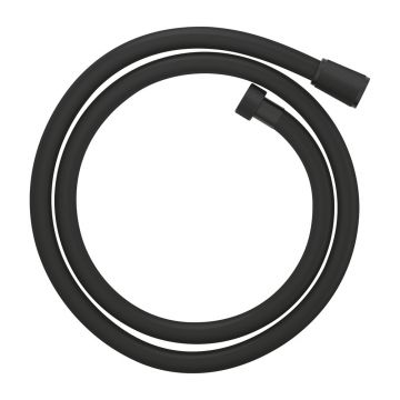 Furtun de dus Grohe SilverFlex 125 cm negru mat Phantom Black