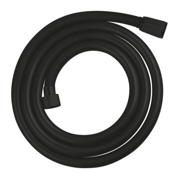 Furtun de dus Grohe VitalioFlex 175 cm negru mat