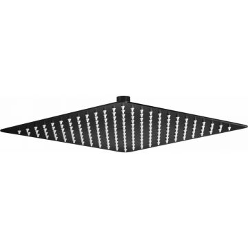 Palarie de dus Deante Cascada 25x25 cm negru