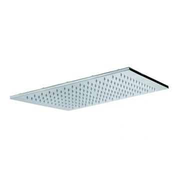 Palarie de dus patrata FDesign Inula crom lucios 30x30 cm 1 functie