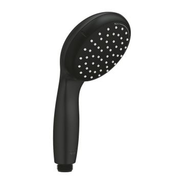 Para de dus Grohe Vitalio Start 100 negru mat 2 tipuri de jet