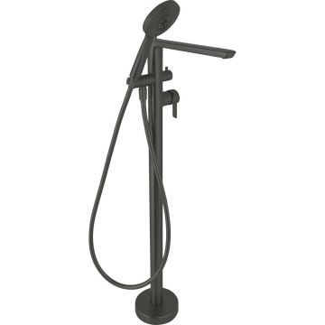 Baterie cada - dus freestanding negru Deante Arnika