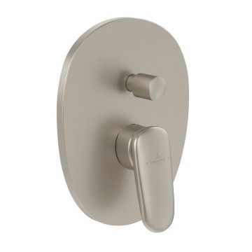 Baterie cada-dus incastrata Villeroy&Boch Antao nichel periat fara corp ingropat