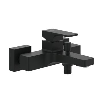 Baterie cada-dus Villeroy&Boch Architectura Square monocomanda negru mat