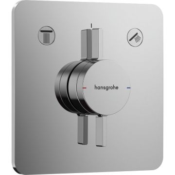 Baterie dus incastrata Hansgrohe DuoTurn Q 2 functii