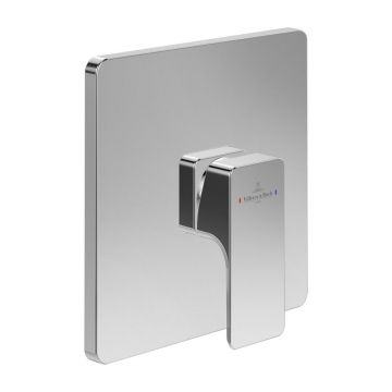 Baterie dus incastrata Villeroy&Boch Subway 3.0 crom lucios fara corp ingropat