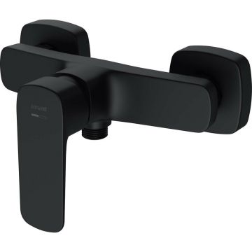 Baterie dus monocomanda negru mat Cersanit Larga