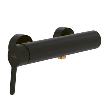 Baterie dus Villeroy&Boch Skyla monocomanda negru mat