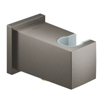 Cot de iesire dus Grohe Euphoria Cube cu suport para antracit periat Hard Graphite