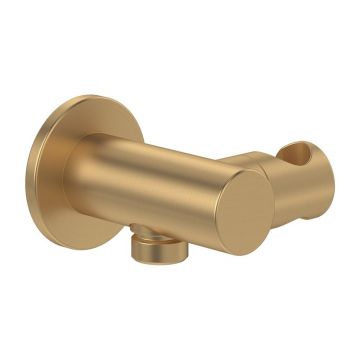 Cot de iesire dus Villeroy&Boch Universal rotund cu suport para auriu periat
