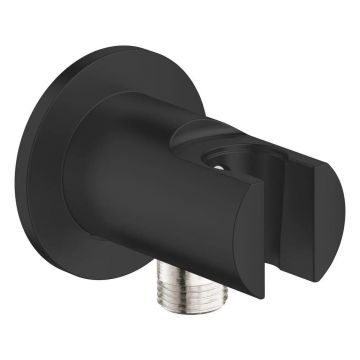 Cot iesire cu suport para dus Grohe Vitalio Universal negru