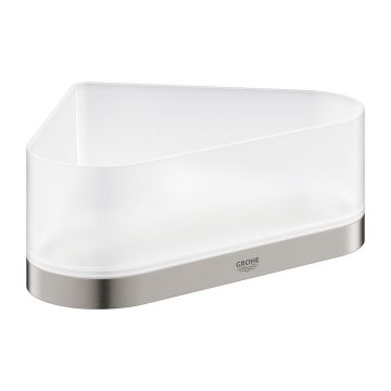 Etajera dus de colt Grohe Selection crom periat Supersteel