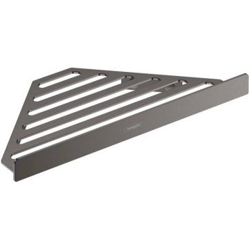 Etajera dus de colt Hansgrohe AddStoris gri periat
