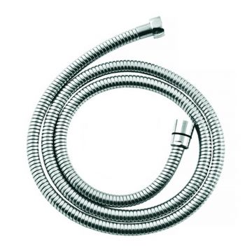 Furtun de dus extensibil Invena 150 cm crom
