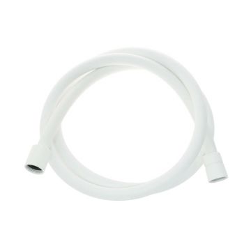 Furtun dus alb mat FDesign Inula 150 cm
