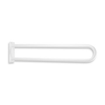 Maner de sustinere dublu Ferro Metalia Help 55 cm alb pentru persoane cu dizabilitati
