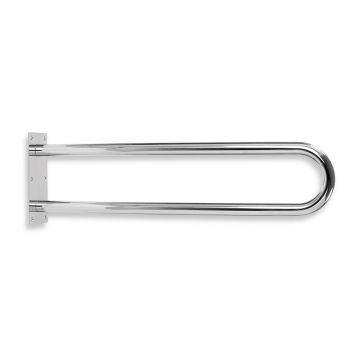 Maner de sustinere dublu Ferro Metalia Help 60 cm crom pentru persoane cu dizabilitati