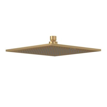 Palarie de dus patrata Villeroy&Boch Universal 25x25 cm auriu periat 1 functie