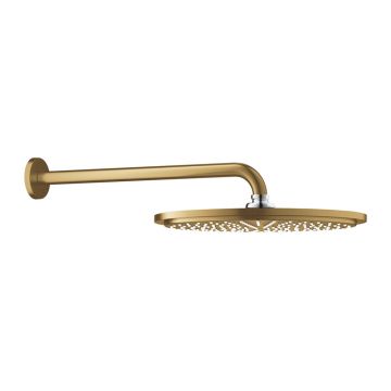 Palarie si brat de dus Grohe Rainshower Cosmopolitan 310 auriu periat Cool Sunrise 1 functie