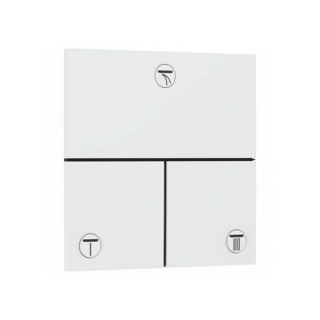 Ventil incastrat alb mat Hansgrohe ShowerSelect Comfort E 3 functii