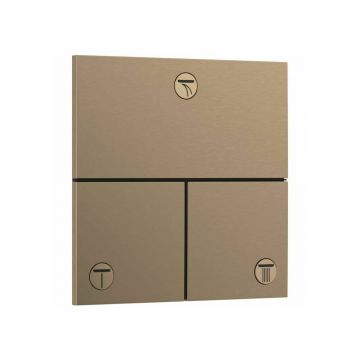 Ventil incastrat bronz periat Hansgrohe ShowerSelect Comfort E 3 functii