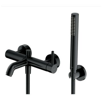 Baterie pentru cada cu set de dus Omnires Y negru