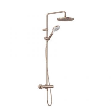 Coloana dus Kludi Dive X termostatata, bronz periat - Culoare Bronze