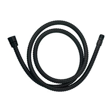 Furtun flexibil baterie baie/bucatarie Omnires  negru