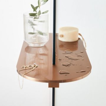 Raft pentru paravan de dus Sanycces Gemini, rose-gold periat