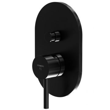 Baterie cada - dus Steinberg Seria 100 Matt Black cu montaj incastrat necesita corp ingropat Baterie cada - dus Steinberg Seria 100 Matt Black cu montaj incastrat necesita corp ingropat