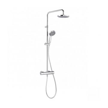 Coloana de dus cu baterie termostatata Kludi A-QA Dual Shower System