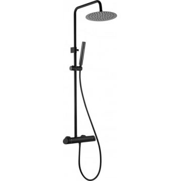 Coloana dus culoare neagra Deante, Arnika
