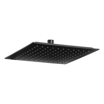 Palarie de dus patrata Invena Svart 250x250 mm negru mat