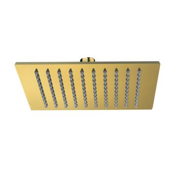 Palarie de dus patrata Valvex Carre Gold 250 mm auriu