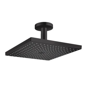 Palarie cu brat de dus Hansgrohe Raindance E 300 Air negru mat