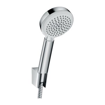 Set de dus Hansgrohe Crometta 100 Vario cu suport si furtun crom