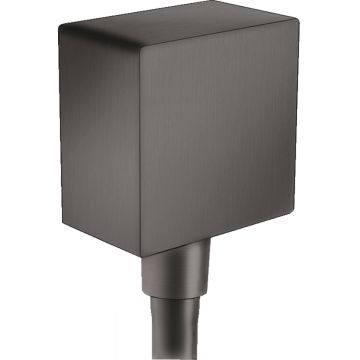 Accesoriu Hansgrohe FixFit Square negru periat