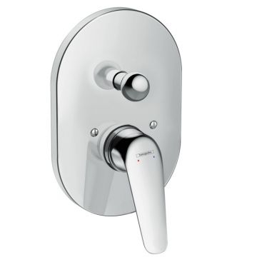 Baterie cada - dus Hansgrohe Novus cu montaj incastrat necesita corp ingropat 31741180