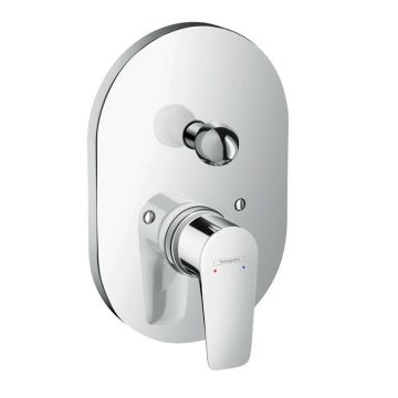 Baterie cada - dus Hansgrohe Talis E h20cm montaj incastrat necesita corp ingropat