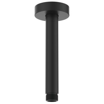 Brat de dus Ideal Standard Ideal Rain 15cm cu montaj pe tavan negru mat