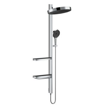 Coloana de dus Hansgrohe Rainfinity 360 1 jet fara baterie crom