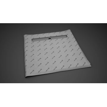 Kit rigola de dus Radaway RadaDrain 80x80cm placare 8-12mm