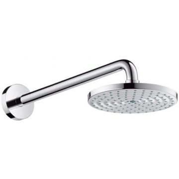 Palarie de dus Hansgrohe Raindance S 180 Air EcoSmart cu 1 jet si brat de perete