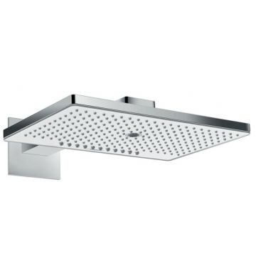 Palarie de dus Hansgrohe Rainmaker Select 460 3 jeturi cu brat de perete 460mm alb-crom