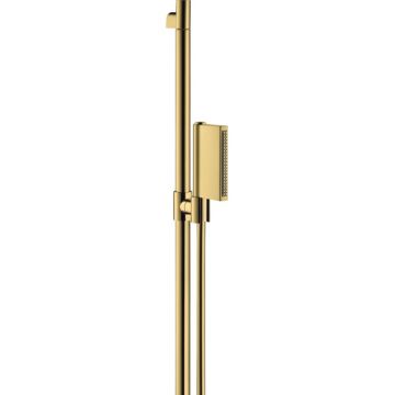 Set de dus Hansgrohe Axor ONE cu 2 jeturi si bara de 0.9m gold optic lustruit