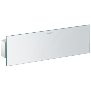 Accesoriu Hansgrohe FixFit Porter 300 Square cu agatatoare de dus si raft crom