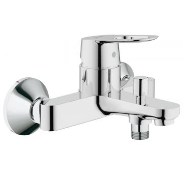 Baterie baie cada Grohe Bauloop,montare pe perete,crom-23341000