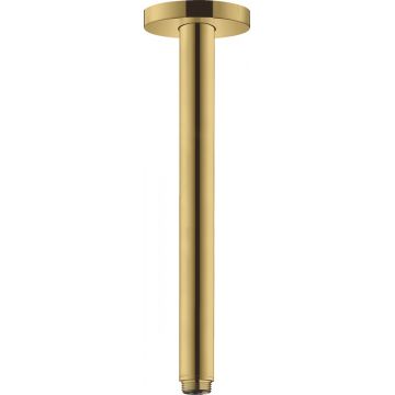 Brat de dus Hansgrohe S cu montare pe tavan 30cm gold optic lustruit