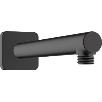 Brat de dus Hansgrohe Vernis Shape 240mm montare pe perete negru mat