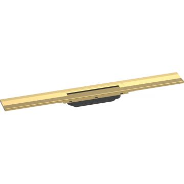 Capac rigola de pardoseala Hansgrohe RainDrain Flex 70cm montaj la perete gold optic lustruit